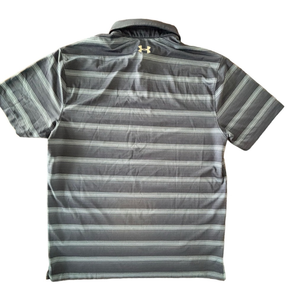 Under‎ Armour-striped golf polo- Large - Picture 3 of 3